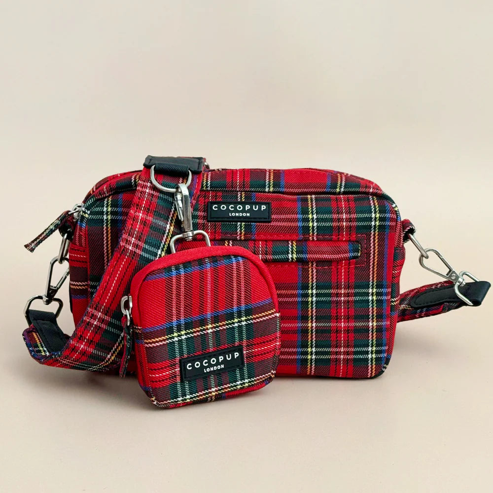 Cocopup London - Bag Strap - Tartan