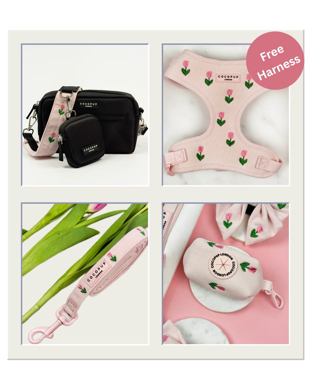 Cocopup London - Tulip Tails Walking Bundle