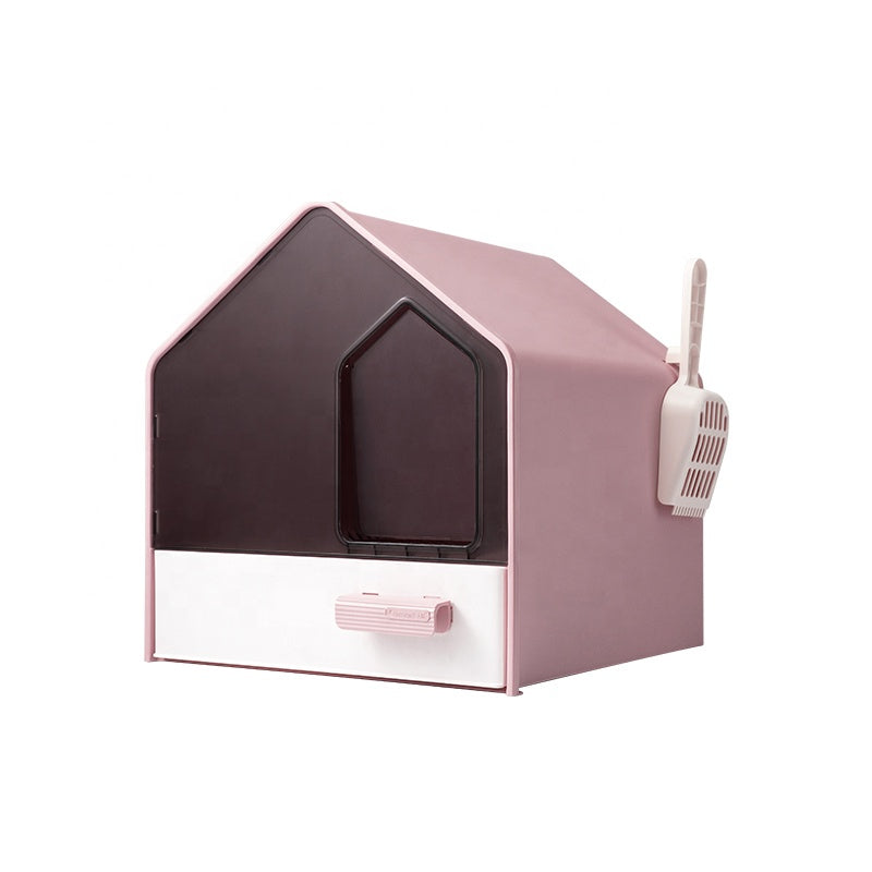 Enclosed Cat Litter Box