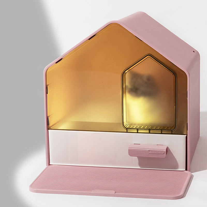 Enclosed Cat Litter Box